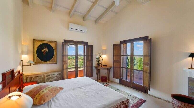 breite Schlafzimmer Luxus Haus Felanitx