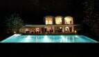 Luxusimmobilien Mallorca Finca bei Nacht