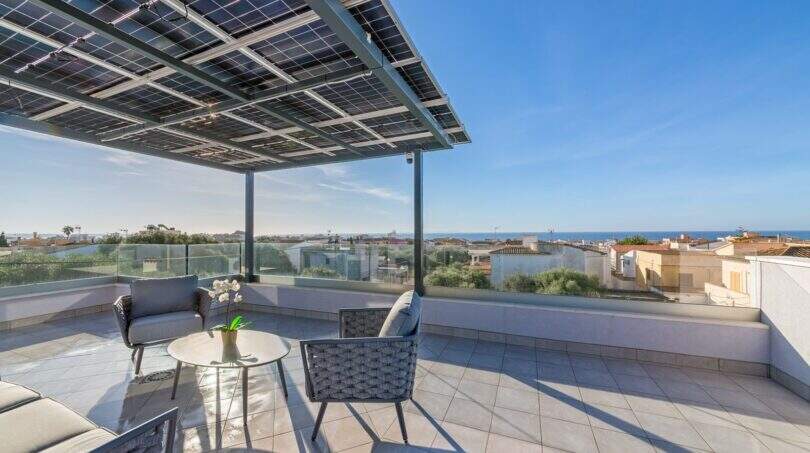 Dachterrasse/Meerblick