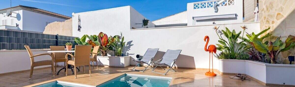 Bild zum Objekt: 125m² EFH mit 3 SZ, 3 Bädern, Pool und Meerblick zu kaufen