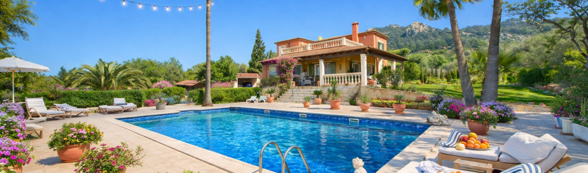 Bild zum Objekt: 7.000m² Finca mit 4 Zimmern, Pool und Meerblick zu kaufen