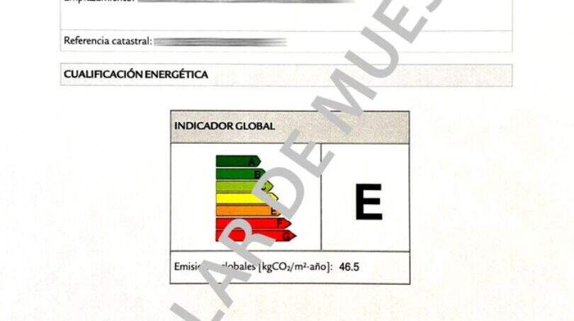 Certificado energetico 2025