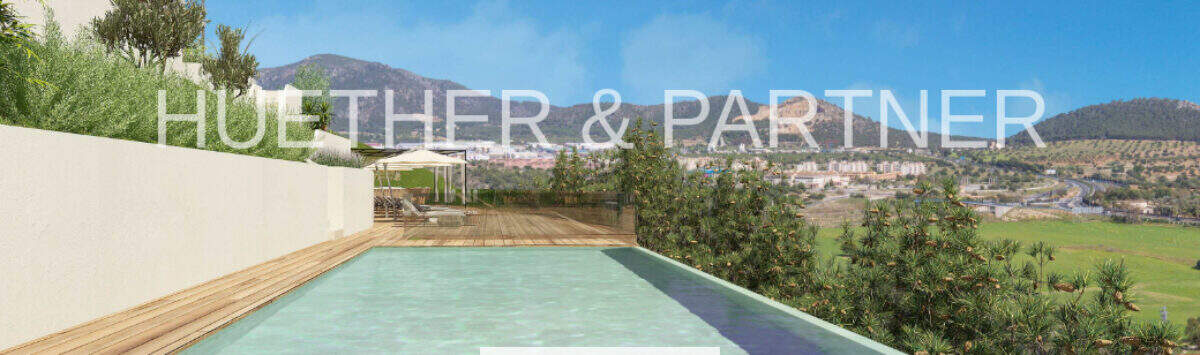 Bild zum Objekt: 155m² Penthouse mit 5 Zimmern, Pool und Meerblick zu kaufen