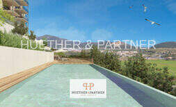 Luxurious penthouse apartment with sea views and private pool on the roof terrace in Santa Ponsa