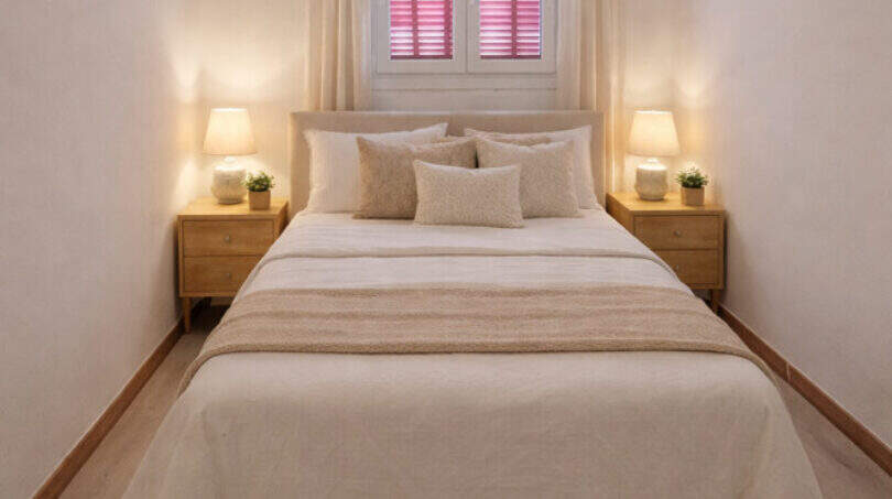 Schlafzimmer EG 2 KI Eingerichtet