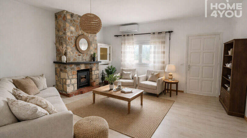 Wohnbereich EG  KI Eingerichtet