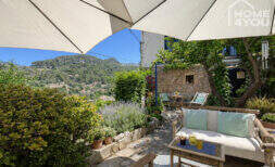 Historisches Steinhaus in Bunyola – 125m², 3 SZ, 2 Bäder, Gäste-Suite, Garten, Zentralheizung, Doppelverglasung, Kamin