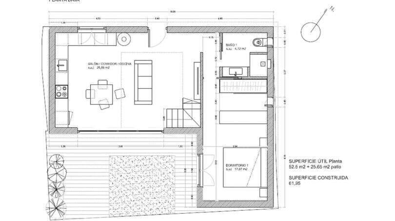 Grundrisse Neubau Huas in Felanitx