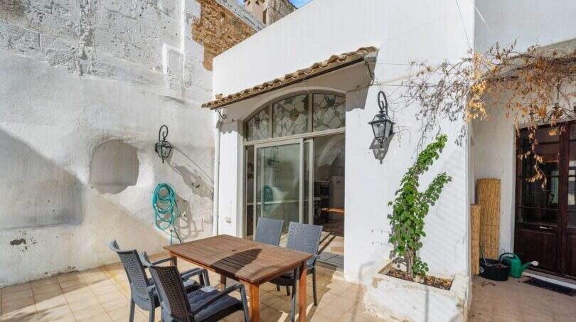 Terrasse Essbereich Immobilien Mallorca