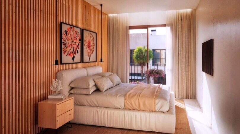 Schlafzimmer Stadthaus Campos