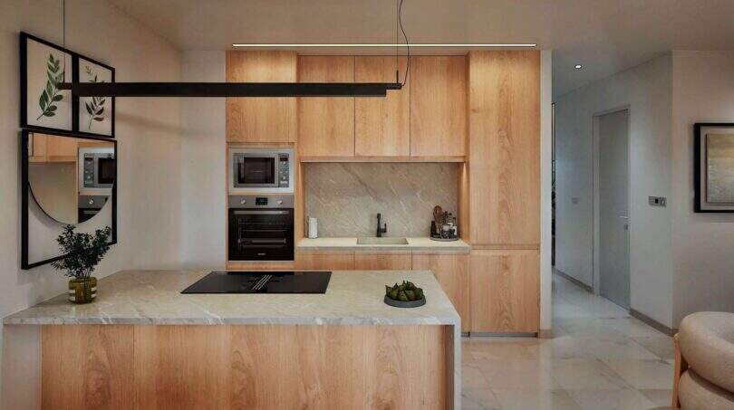 Küche Campos Stadthaus Mallorca