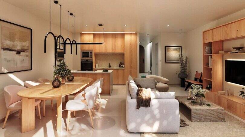 Immobilien Campos Neubau Stadthaus Projekt