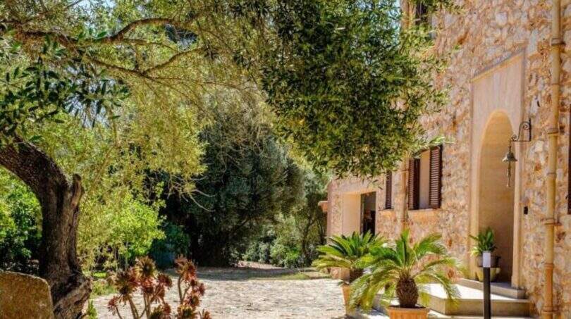 Eingangsbereich Luxusimmobilie Mallorca