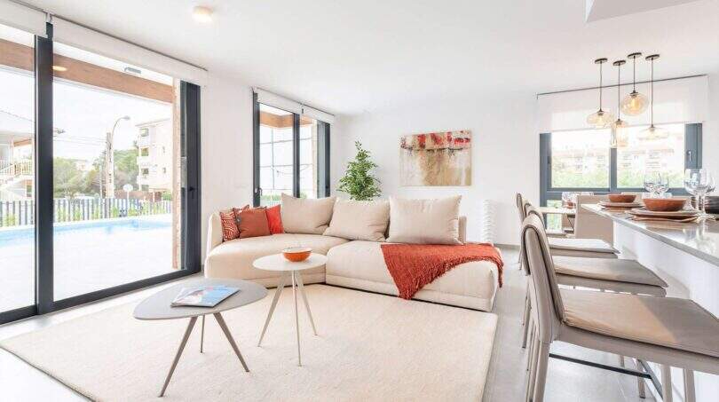 Wohnbereich Luxus-Immobilie Mallorca