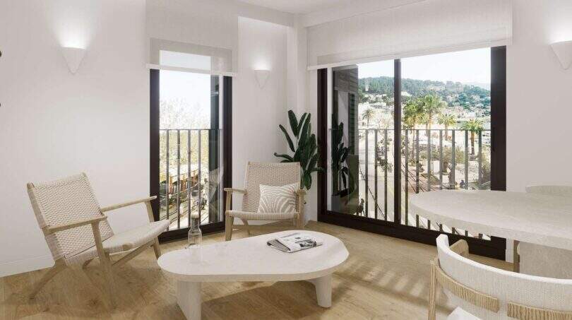 Breite Saal Luxus Wohnung Mallorca