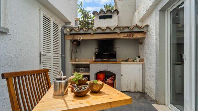 breite Patio in Mallorca