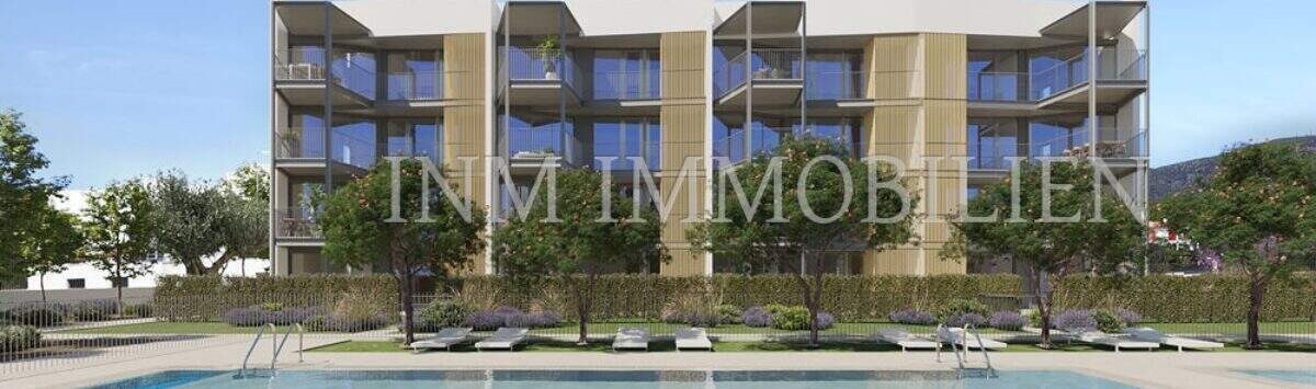 Bild zum Objekt: 45m² Neubauwohnung mit 2 Zimmern und 2 Bädern zu kaufen