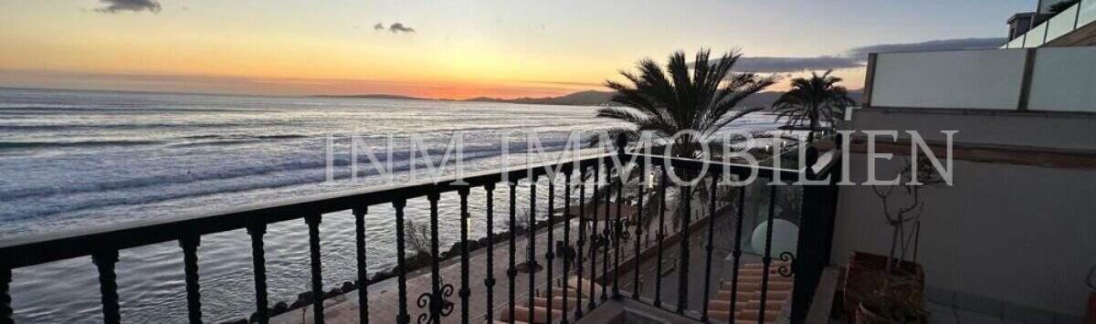 Bild zum Objekt: 117m² Penthouse mit 5 Zimmern, Meerblick & Garage zu mieten