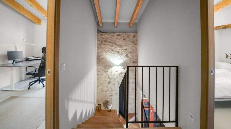 Stadthaus perfekter Grundriss Treppenhaus Etagen