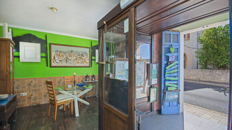 Restaurant Eingangsbereich