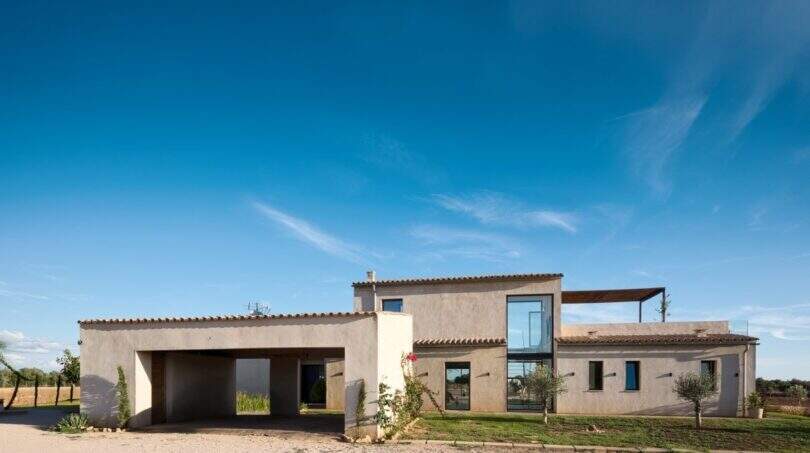 Hausansicht vom Vorne