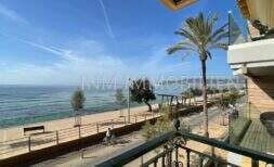 Unfurnished rental apartment in Portixol with access to the promenade and sea views