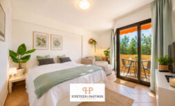 Helles Studio auf Mallorca mit Terrasse & Grünblick – ideale Ferienwohnung in ruhiger Lage