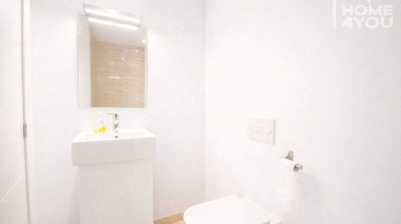 Cuarto de baño en el piso de la abuela