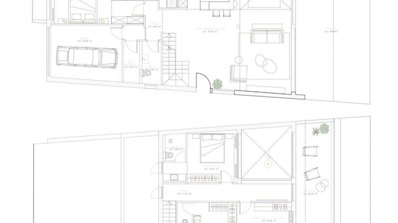 Grundrisse Luxus Immobilie Portocolom