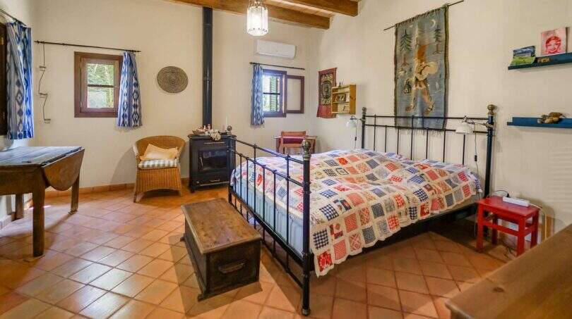 Schlafzimmer Gästehaus.