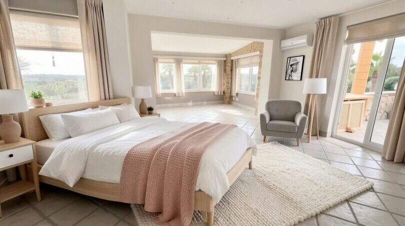 Schlafzimmer - (KI generiert)