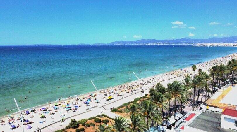 Blick auf das Meer