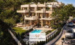 New build apartment in Canyamel with garden by the sea