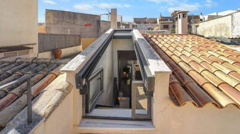 Capdepera Dachterrasse hell Sonne Blick
