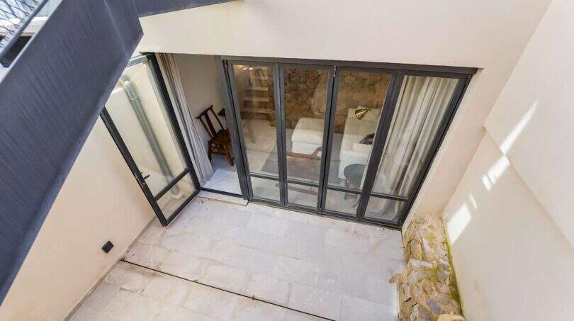 Innenhof Sommer Barbecue Mallorca