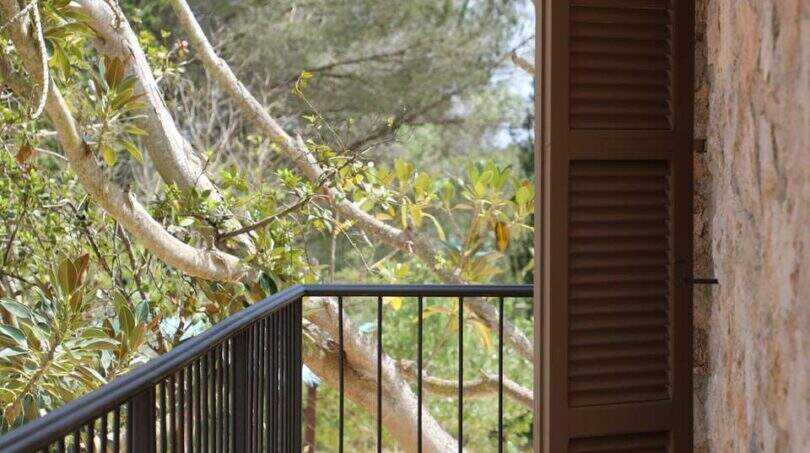 Balkon am Schlafbereich