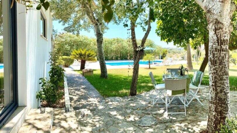 View of the pool