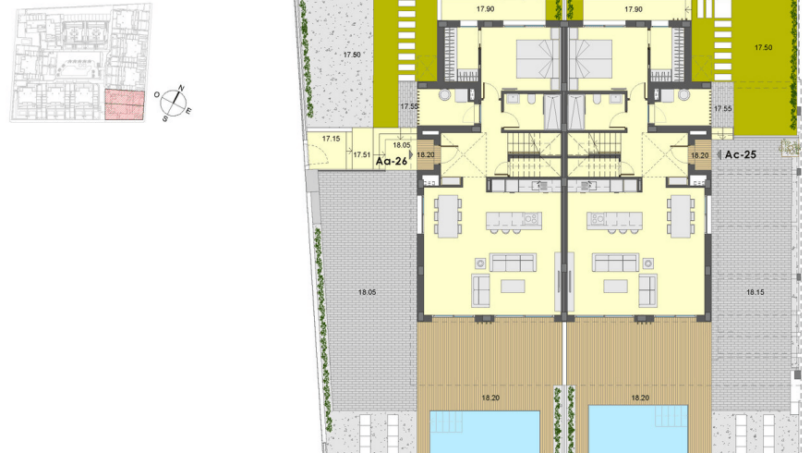 Grundriss Übersicht Block