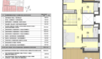 Floor Plan of the Semi-Detached House in Cala Ratjada with 3 Bedrooms, Bathrooms & Terraces, 133 m² Usable Space.