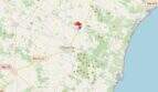 Map shows location of finca near Felanitx, Mallorca, with marked location near Manacor and east coast.