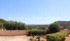 Well-maintained outdoor area with sea view, olive trees and panoramic view of Son Servera and the coast