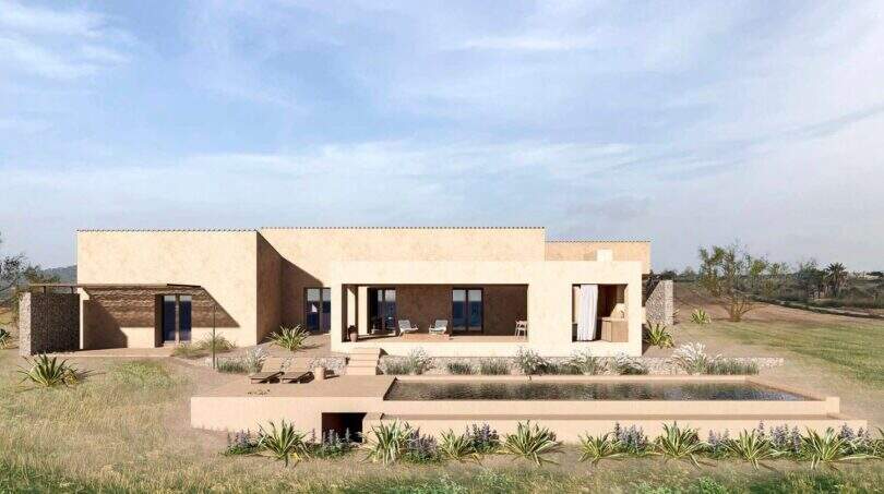 Hauansicht - Rendering 